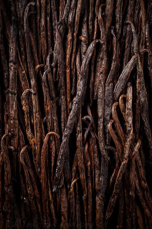 Vanilla beans for herbs or fragrance sachets